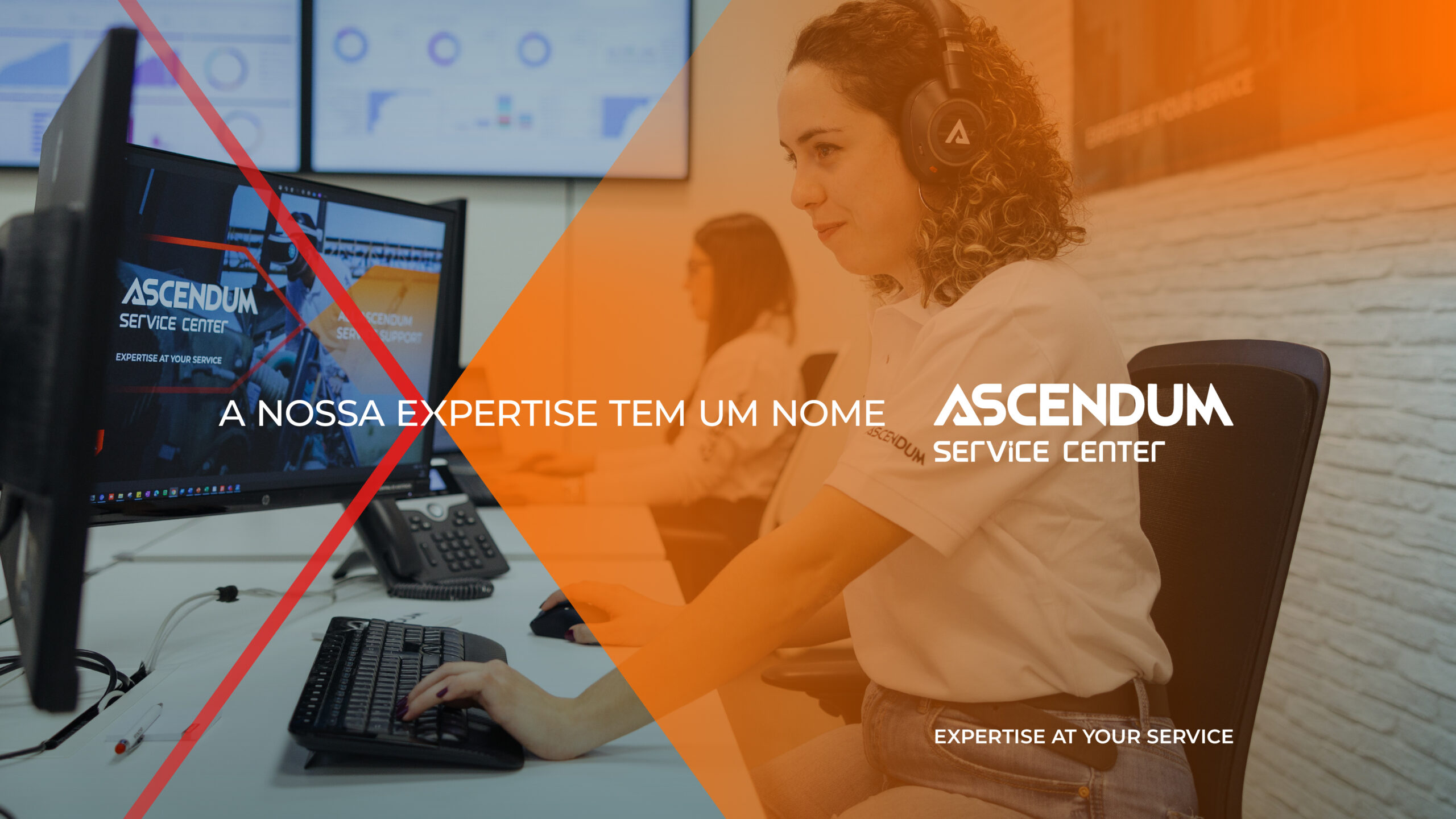AscendumServiceCenter Campanha Banner Desktop